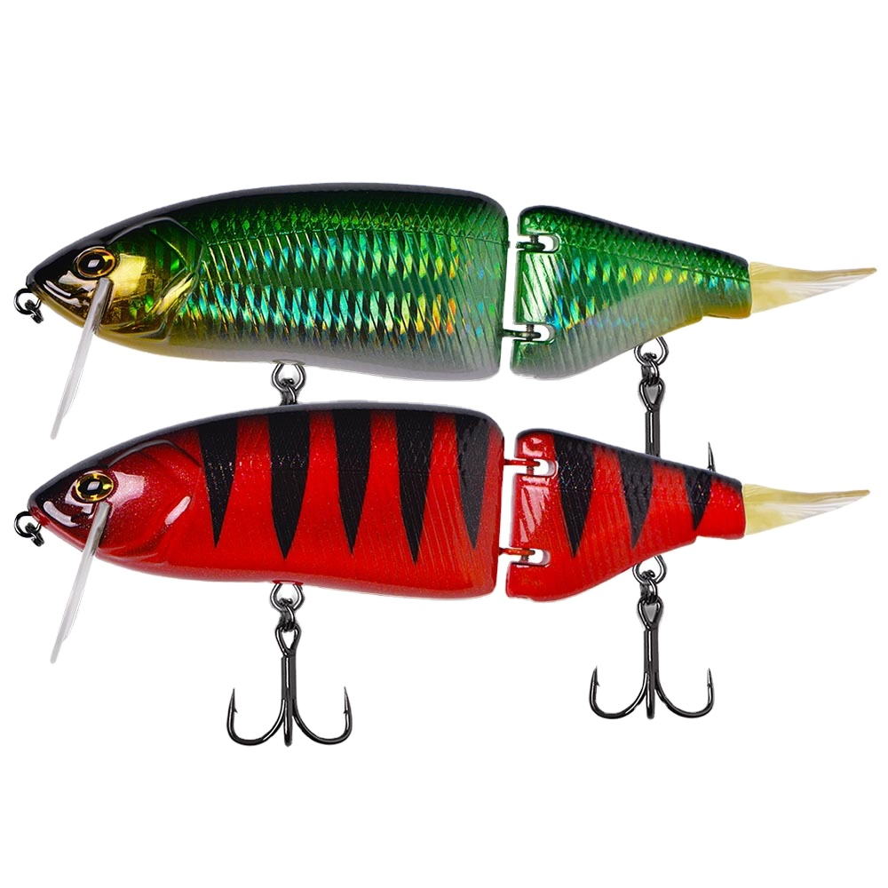 Lure Bait Floating Swimbait 165mm 60g / 135mm 33g Multi-segment Live Bait Bass Stainless Steel 18~38 Colors · Original source photograph · specifications to confirm