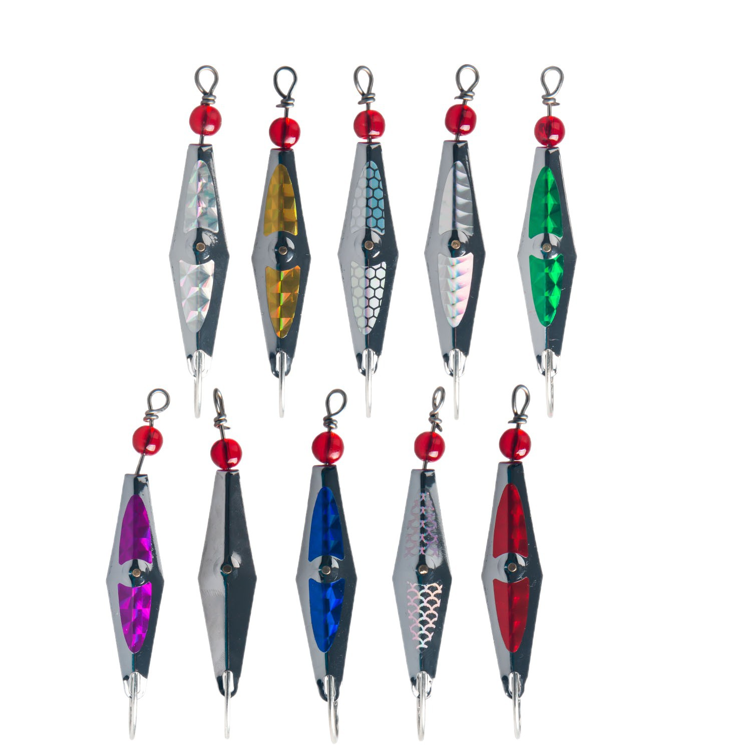New Arrival Hot Sell Stainless Steel Live Bait Trolling Fishing Metal Spoon Trout Lure · Original source photograph · specifications to confirm