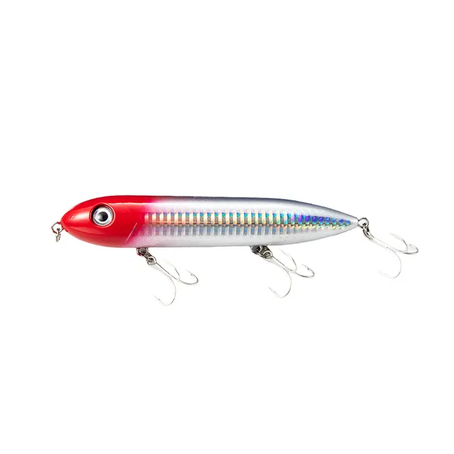 125mm/265g Long-Distance Lure Floating Pencil Lifelike Fish Surface Artificial Hard Bait Stainless Steel Hooks Factory Wholesale