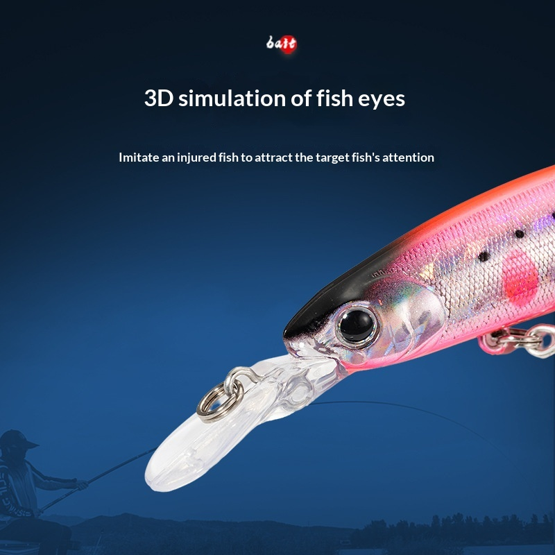 3D Spray Lure Full-Water-Column Vib ABS Artificial Hard Bait 112mm/10g Whole-Body Fish Scales Laser Reflective Without Hooks · Original source photograph · specifications to confirm