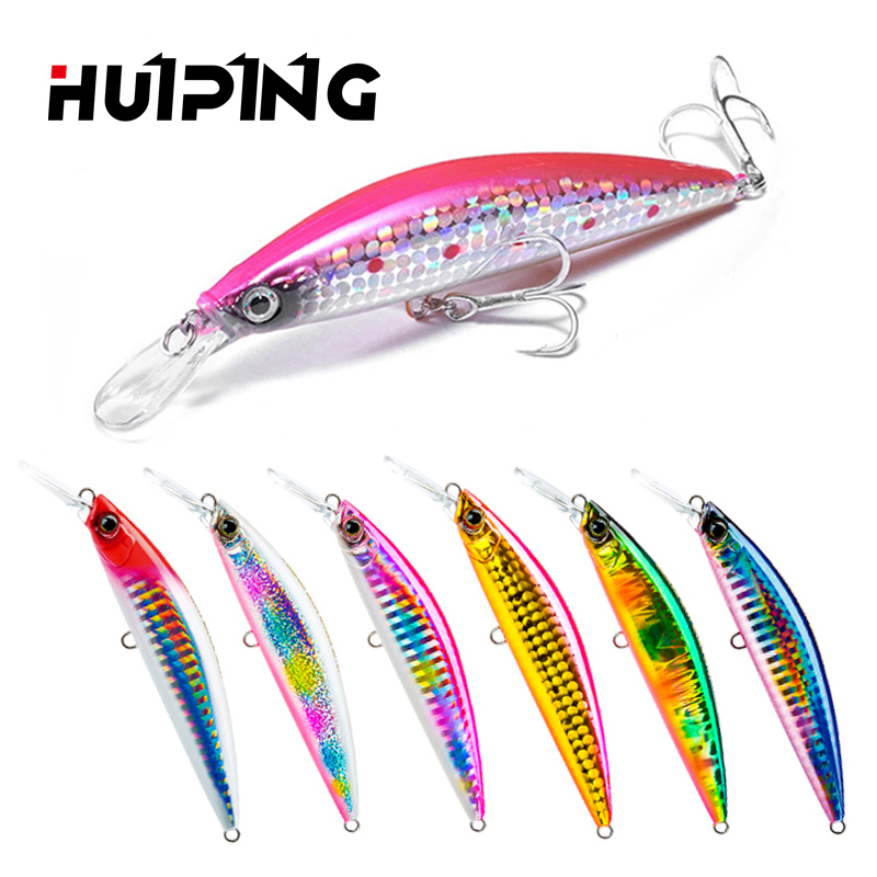 Sinking Lure for Saltwater Fishing 90mm 27g Plastic Bait Long Casting Rolling Action Fishing Minnow Baits · Original source photograph · specifications to confirm