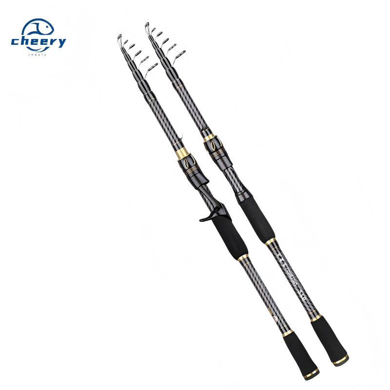 Factory Direct Sales Carbon Telescopic Fishing Rod with EVA Handle Portable Large Guide Ring Long-Distance Casting Float Rod Set · Original source photograph · specifications to confirm