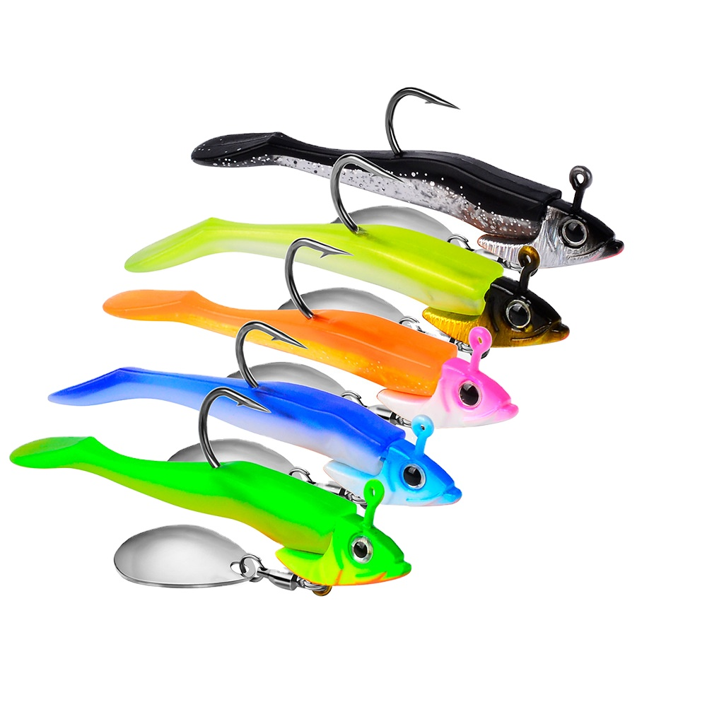 Wholesale High Carbon Steel 7.5g 10.5g 15g Jig Heads Fishing Swimbait Spinner Bass Hooks · Original source photograph · specifications to confirm