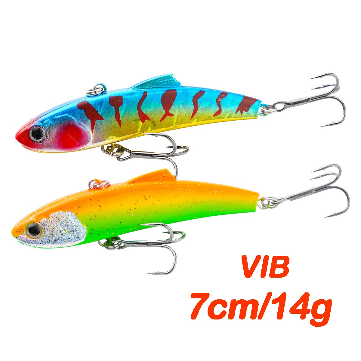 Cheery Hot Sale VIB Fishing Lure 7cm 14g Shake Sinking Artificial Bionic Bait Hard Lure Hard Plastic Bait Fishing Lure with Hook · Original source photograph · specifications to confirm
