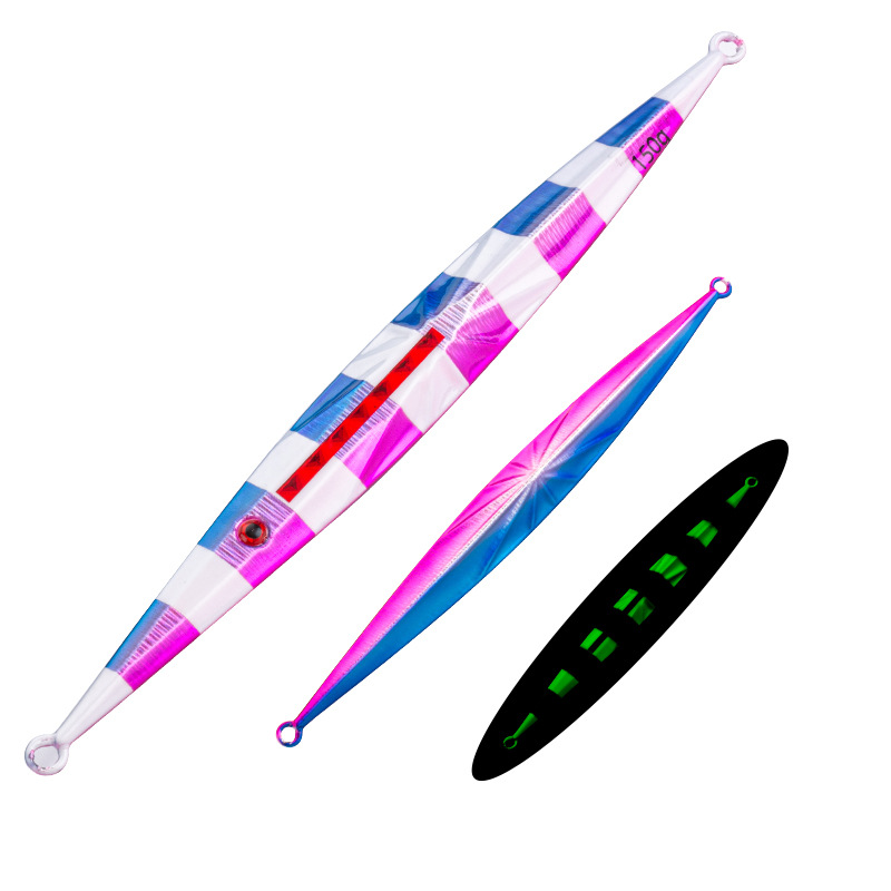 Jig Slow-Shaking Sea Fishing Boat Fishing Iron Plate Lead Fish Large-Grammage Long-Cast Deep-Sea Tuna Lure Trolling Fishing · Original source photograph · specifications to confirm