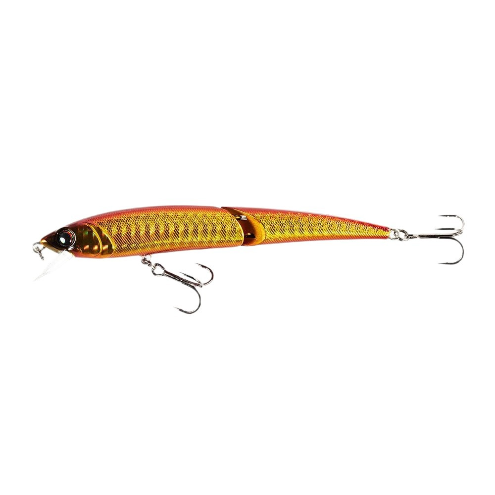Wholesale Stainless Steel Bionic Artificial Hard Bait Minnow Two-Joint 12g 11cm Lure for Bass Fishing · Original source photograph · specifications to confirm