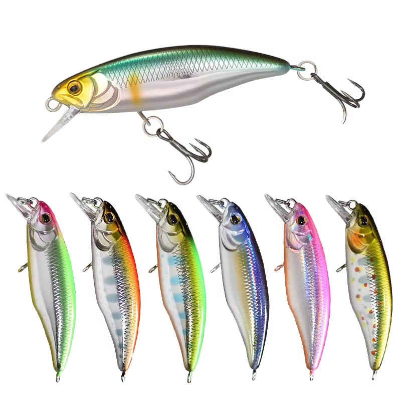 Japan Lure Minnow Crankbait 52mm 4.5g Isca Artificial Wobbler Fishing Lures Sinking Bass Trout Pesca Fishing Lure · Original source photograph · specifications to confirm