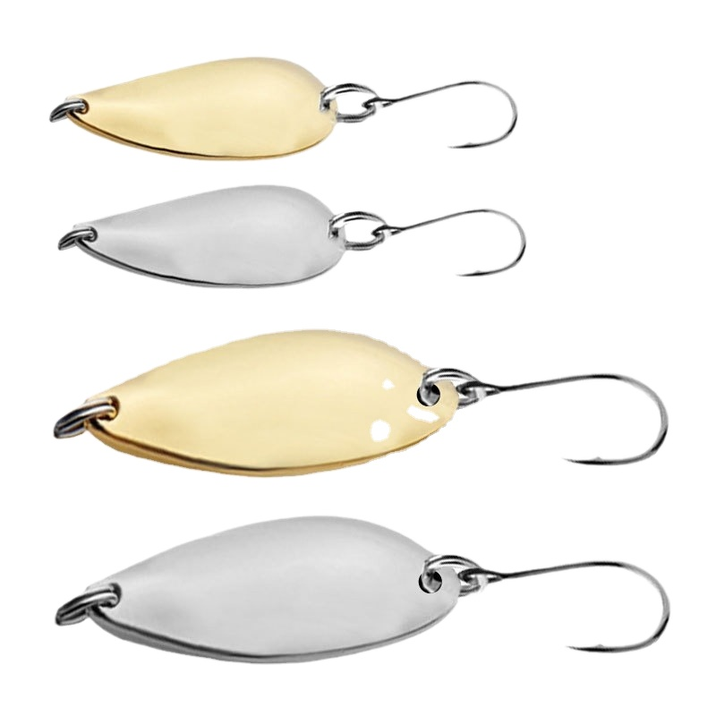 Metal Sequin Live Bait Bionic Vibration Spinning Finished Spoon-Shaped Single Hook · Original source photograph · specifications to confirm