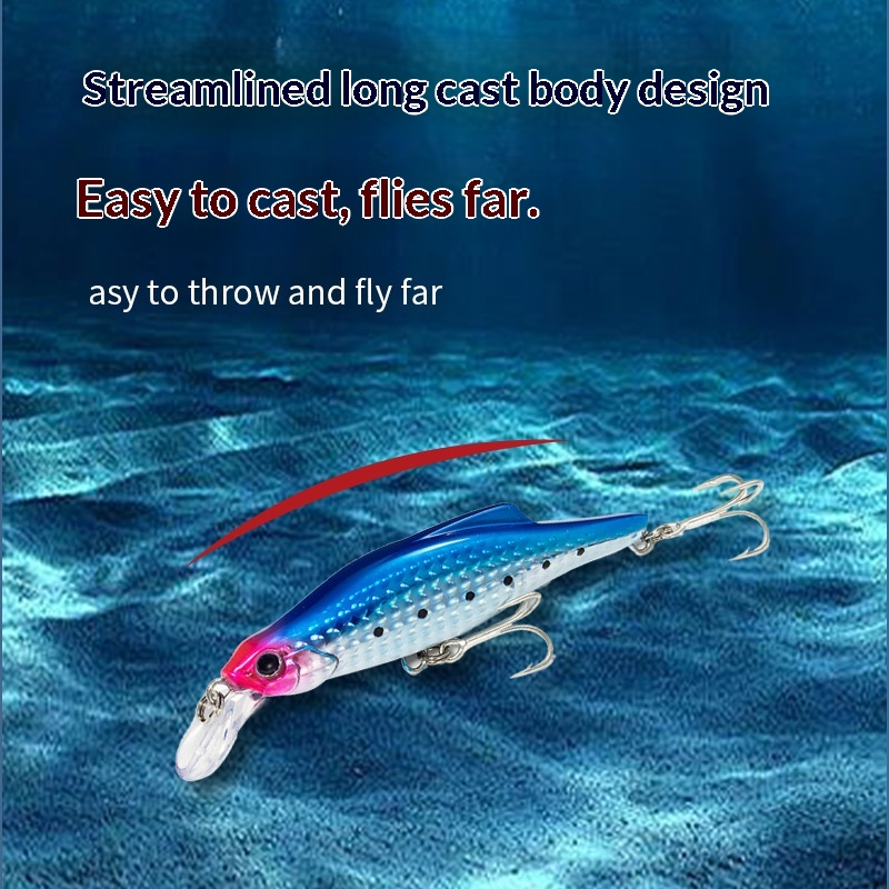 90mm/35g ABS Printed Factory Wholesale In-Stock Sinking Minnow Luminous Eye Laser Hot-Stamping Artificial Hard Bait Fishing Lure · Original source photograph · specifications to confirm