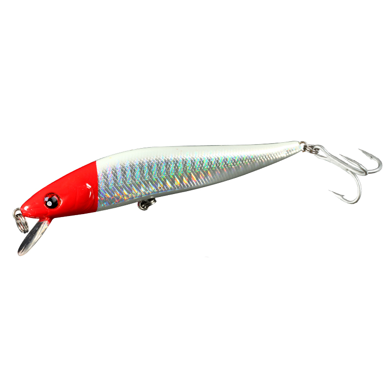 Saltwater Fishing Lures Sinking Minnow Fishing Lure 125mm 23g Saltwater ABS Plastic Minnow Fishing Lure · Original source photograph · specifications to confirm