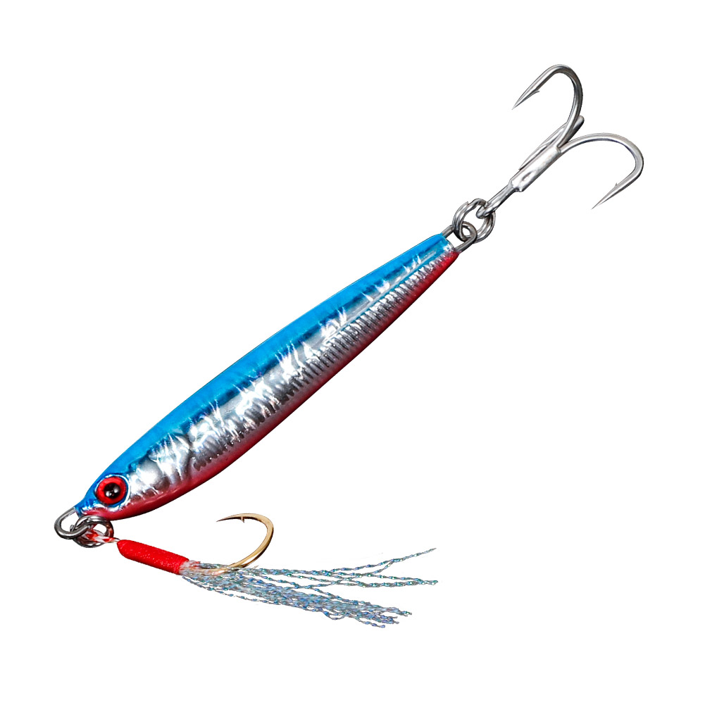 Lead Fishing Lures Saltwater Metal Jigging Spoon Sea Bass Lure Kit Tuna Snapper King Butterfly Micro Jigs · Original source photograph · specifications to confirm