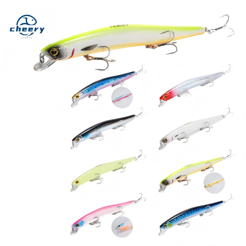 CHEERY High Quality New Arrival Laser Minnow Mediterranean Snook Inshore Fishing Lure · Original source photograph · specifications to confirm