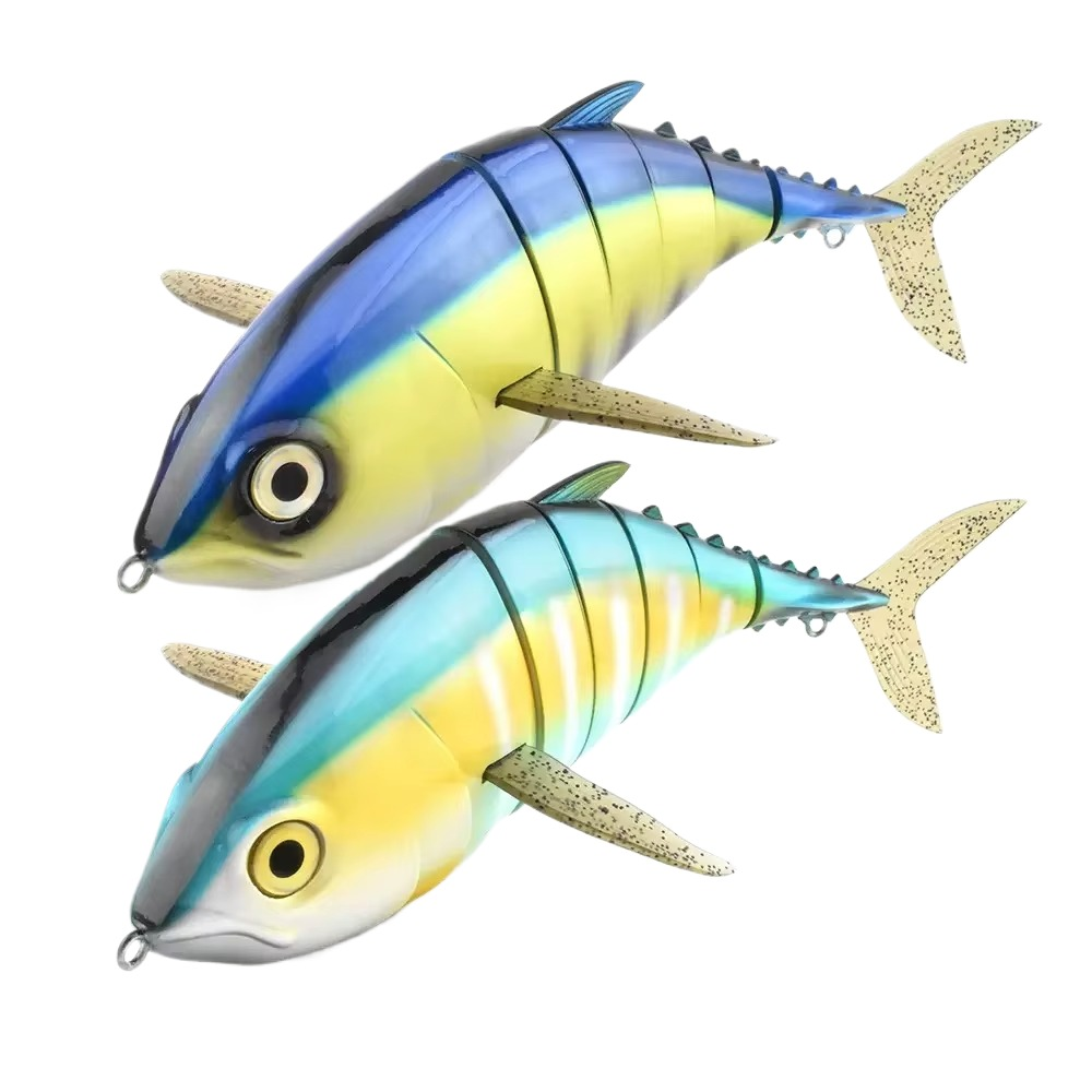Cheery 16 Inch Trout Fishing Bait 1,000G Multi-Joint ABS Hard Plastic River Sea Fishing Artificial Bait Float Printed Condition · Original source photograph · specifications to confirm