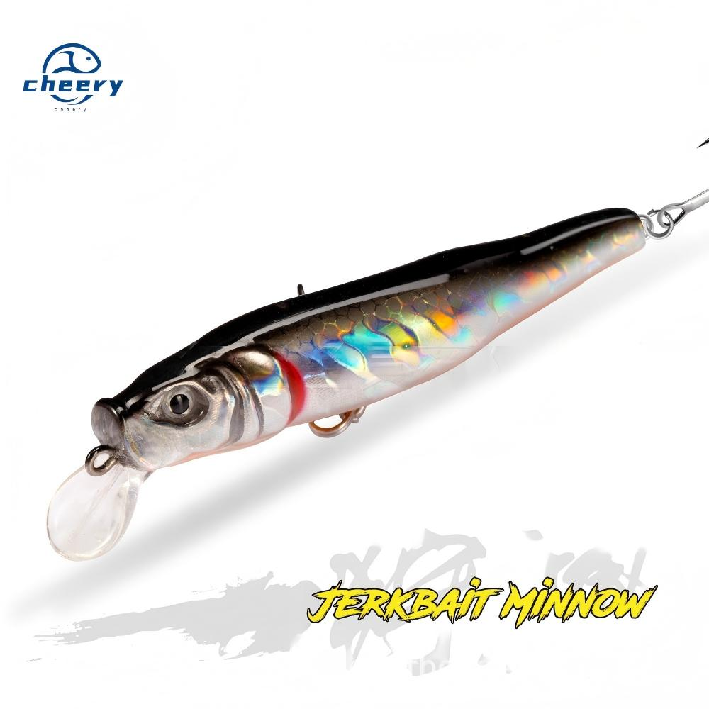 CHEERY Dead-Fish-Style Crankbait Artificial Hard Bait Stainless Steel Hunched Back Floating Makes Noise 65/85mm 5/85g · Original source photograph · specifications to confirm