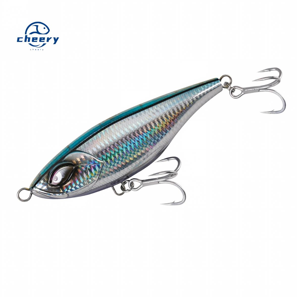 CHEERY Japan Treble Hooks Sinking Diving Long Casting Twitch Bait · Original source photograph · specifications to confirm