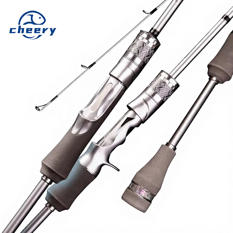 CHEERY Devil Hunter Silver Snake L Hardness Carbon Luya Bass Fishing Rod-Lure Fishing 1.8m-2.1m Sizes 2-Piece · Original source photograph · specifications to confirm