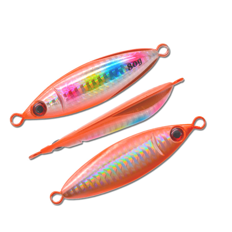 New 30g 40g 60g 80g Slow Jigs Lure Artificial Metal Jig Casting Fishing Bait Tackle Jigging Fishing Lures · Original source photograph · specifications to confirm