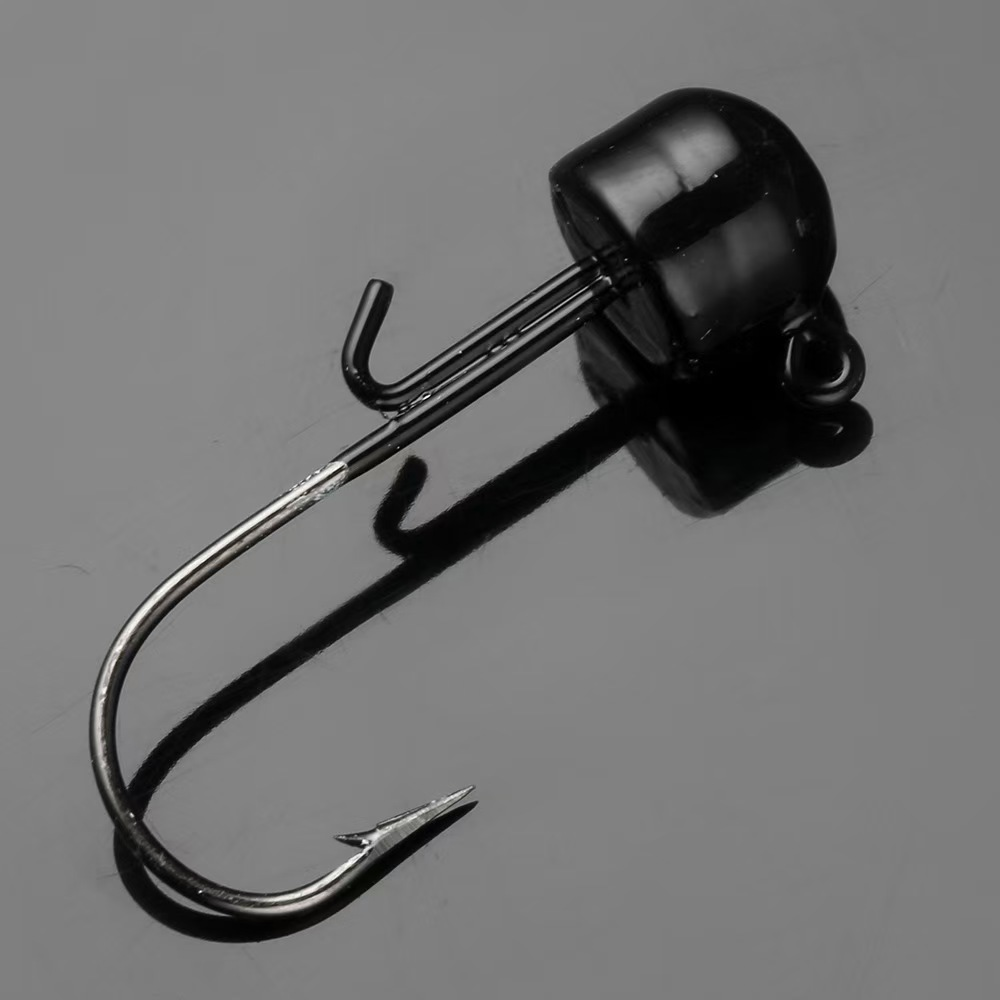 Wholesale 1.6g 2g 3g 4.8g 5.5g Metal Lead Mushroom Head Jig Fishing Hooks for Soft Bait · Original source photograph · specifications to confirm