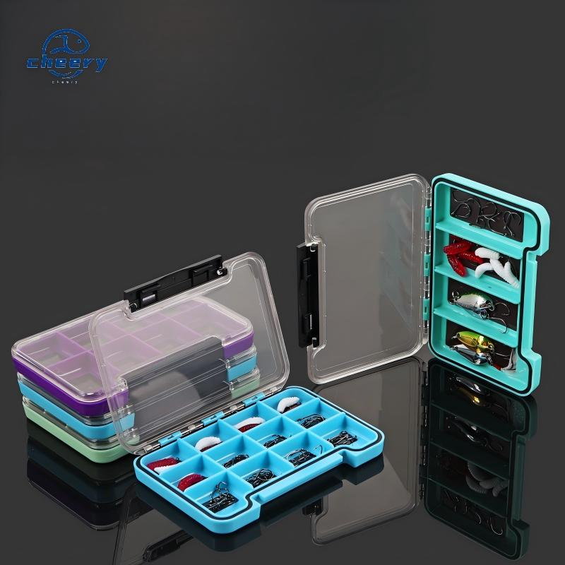 CHEERY Magnetic Waterproof Large Capacity Fishing Hook & Lure Storage Box with Multi-function Tools for Outdoor and Desktop Use · Original source photograph · specifications to confirm