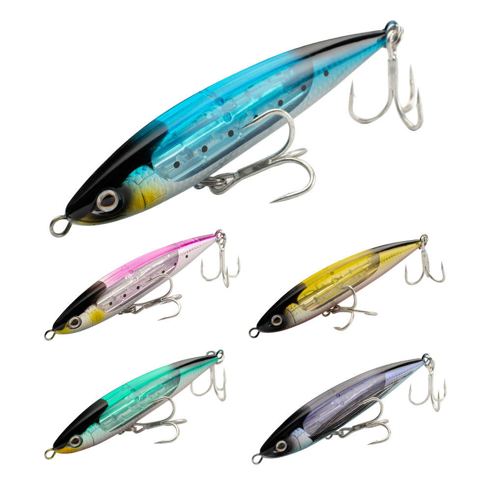 Cheery High Quality Floating Large Pencil Bait Deep Sea Boat Fishing Trolling Tuna Big Game Flash Blade Bionic Tuna Fishing Lure · Original source photograph · specifications to confirm