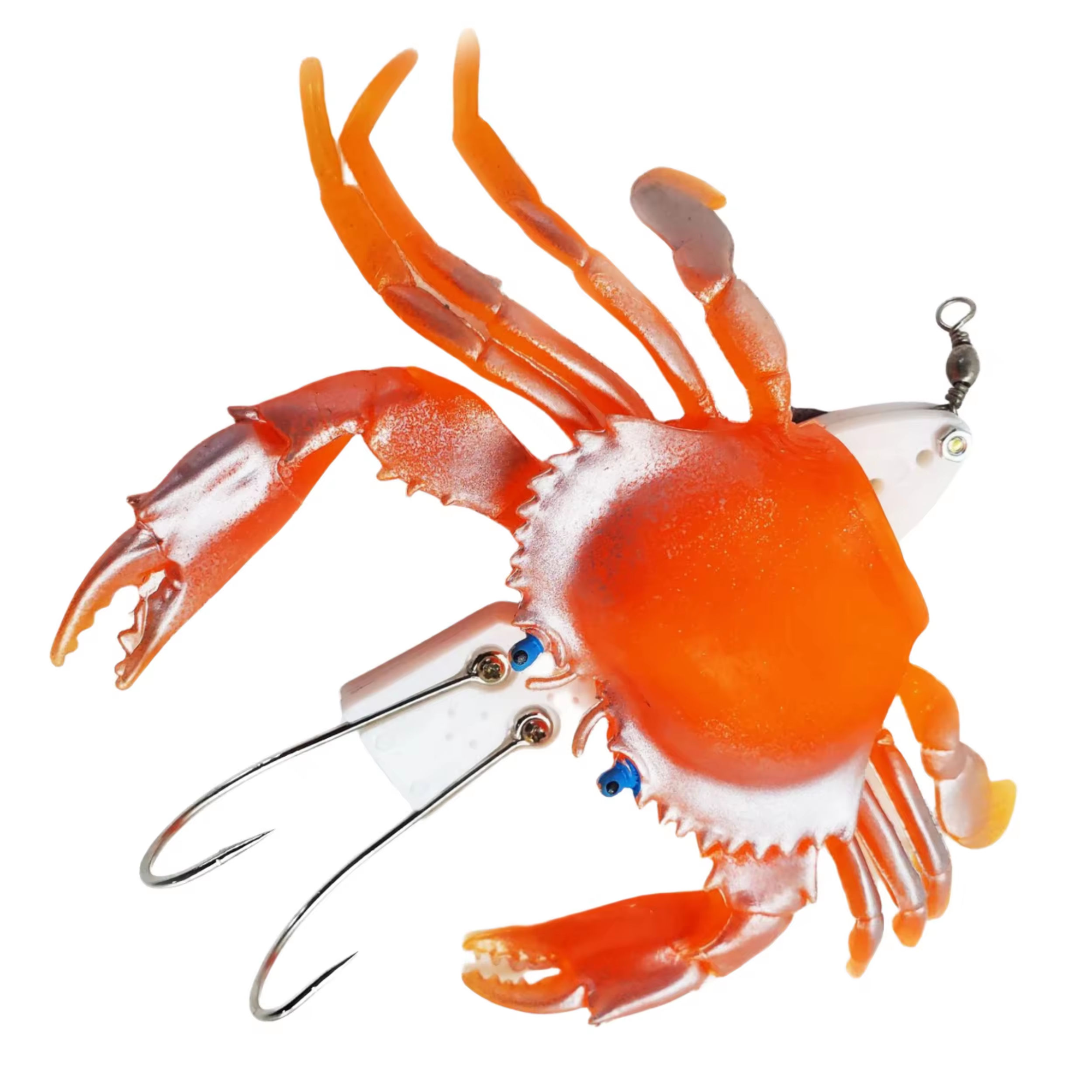SNEDA 20cm 78g Deep Sea Soft Plastic Lure Long Cast Crab for Saltwater Fish Bass Trout Ice Fishing Ocean Boat River Lake Stream · Original source photograph · specifications to confirm