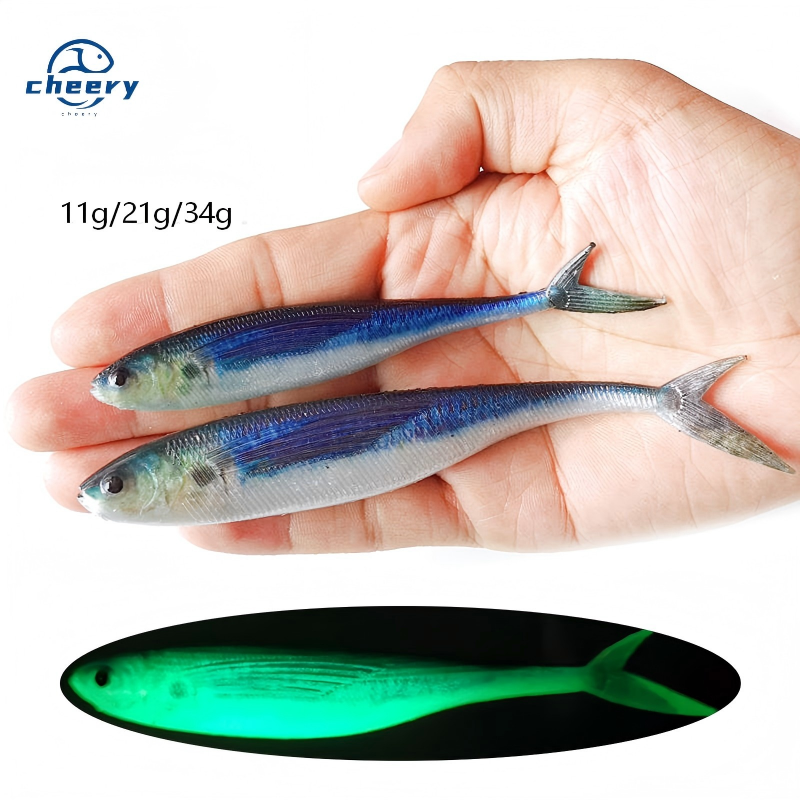 Cheery 3d Print Soft Bait Swim Bait Fishing Lures Soft Plastic Soft Lure · Original source photograph · specifications to confirm