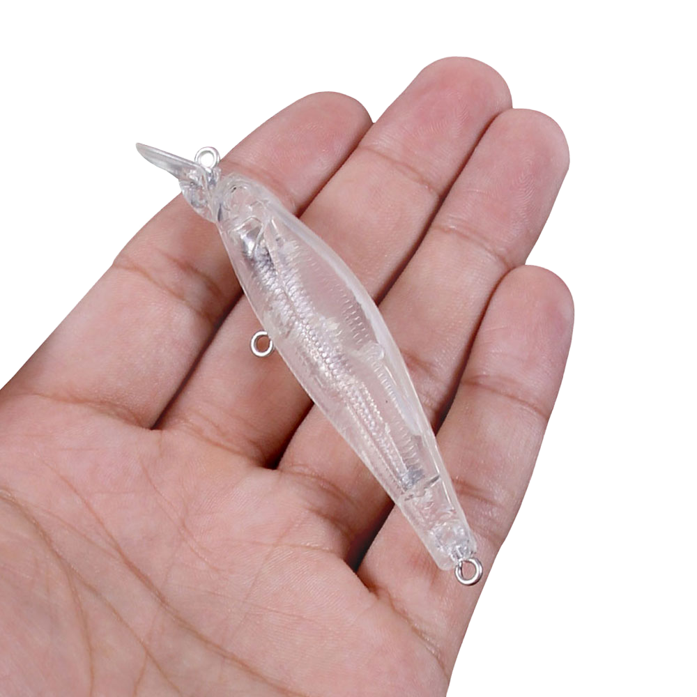 Wholesale Blank Transparent Lure Body 15.8g/10.9cm Minnow Stainless Steel Live Bait Powdery Category · Original source photograph · specifications to confirm