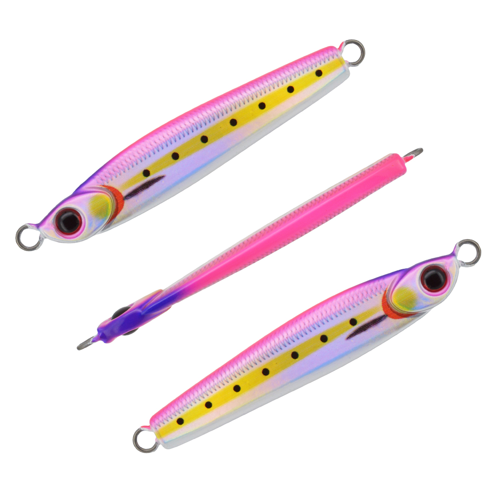 Fishing Lures Saltwater Lures Metal Fish Lures Jigging Saltwater Jig Microjig Small Jig Sea Bass · Original source photograph · specifications to confirm