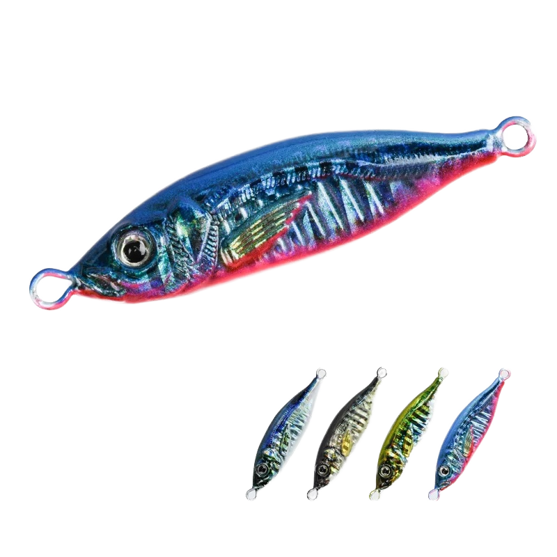3D Printed S-Shape Luminous Metal Jig Long Cast Sea Fishing Lure for Mackerel Bass · Original source photograph · specifications to confirm
