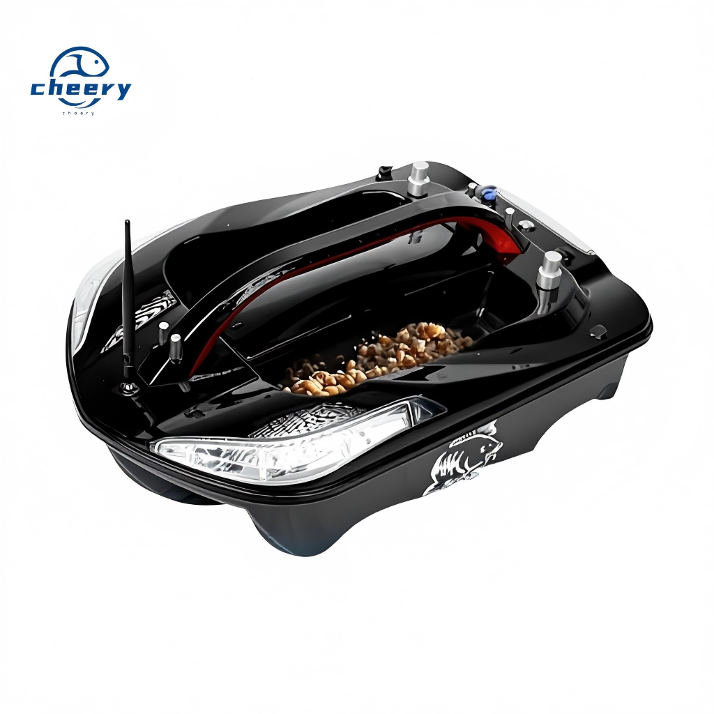 CHEERY Years High-end Fei Lang Four-in-one Remote Control European Carp Fishing Bait Boat GPS 5KG Load Capacity Black · Original source photograph · specifications to confirm
