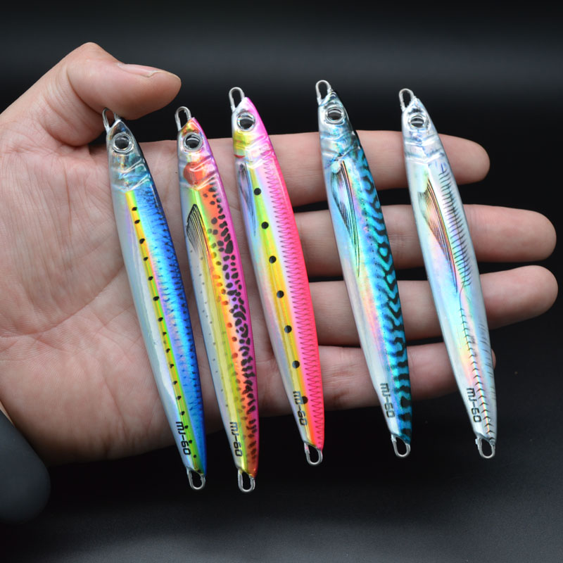 40G 60G 80G 100G 120G 150G SALTWATER SEA FISHING HARD FISHING LURE FAST JIGGING FISHING LURE METAL JIG RIVER · Original source photograph · specifications to confirm