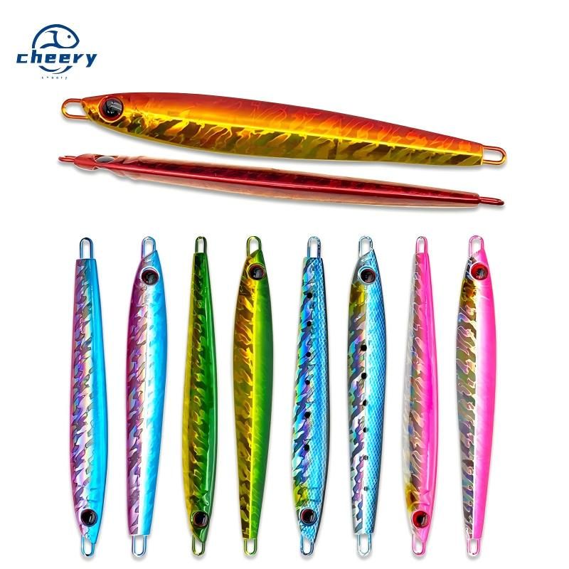 CHEERY Full-Water-Column Overturned Slow-Rocking Metal Jig Lure Laser Bionic Design for Mahi-Mahi Red Snapper Fishing Artificial · Original source photograph · specifications to confirm