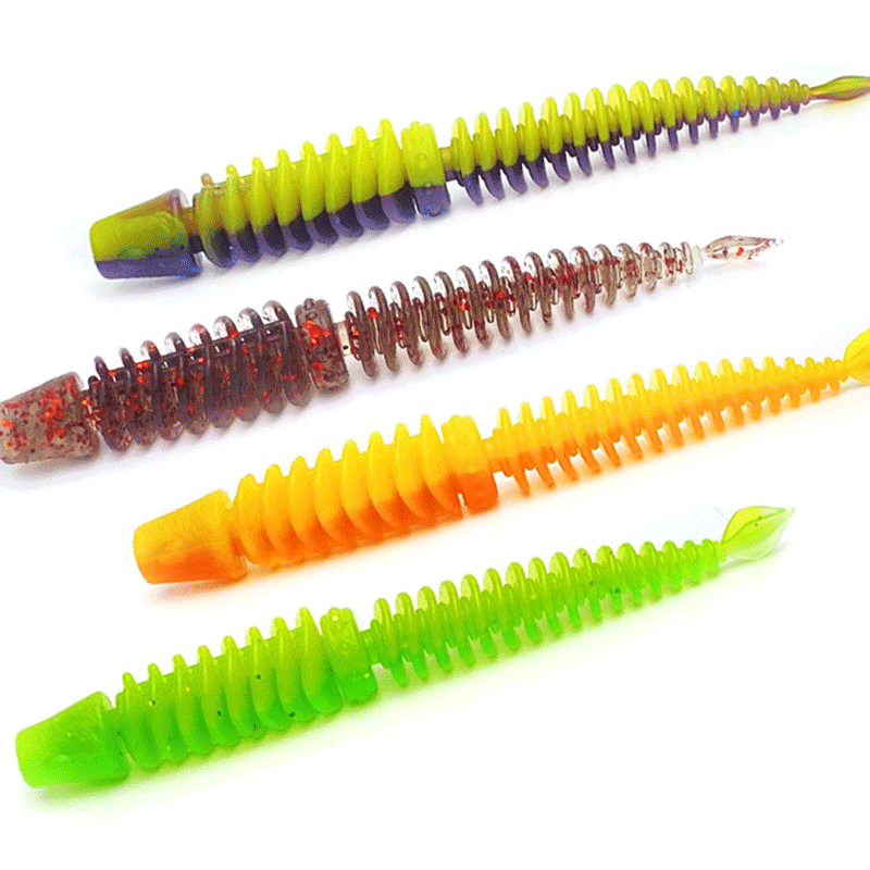 8cm 2g Anti-Thread Needle Tail TPR Large Big Game Plastic Swimbait Deep Sea Fish Gear Soft Fishing Lure Bait · Original source photograph · specifications to confirm