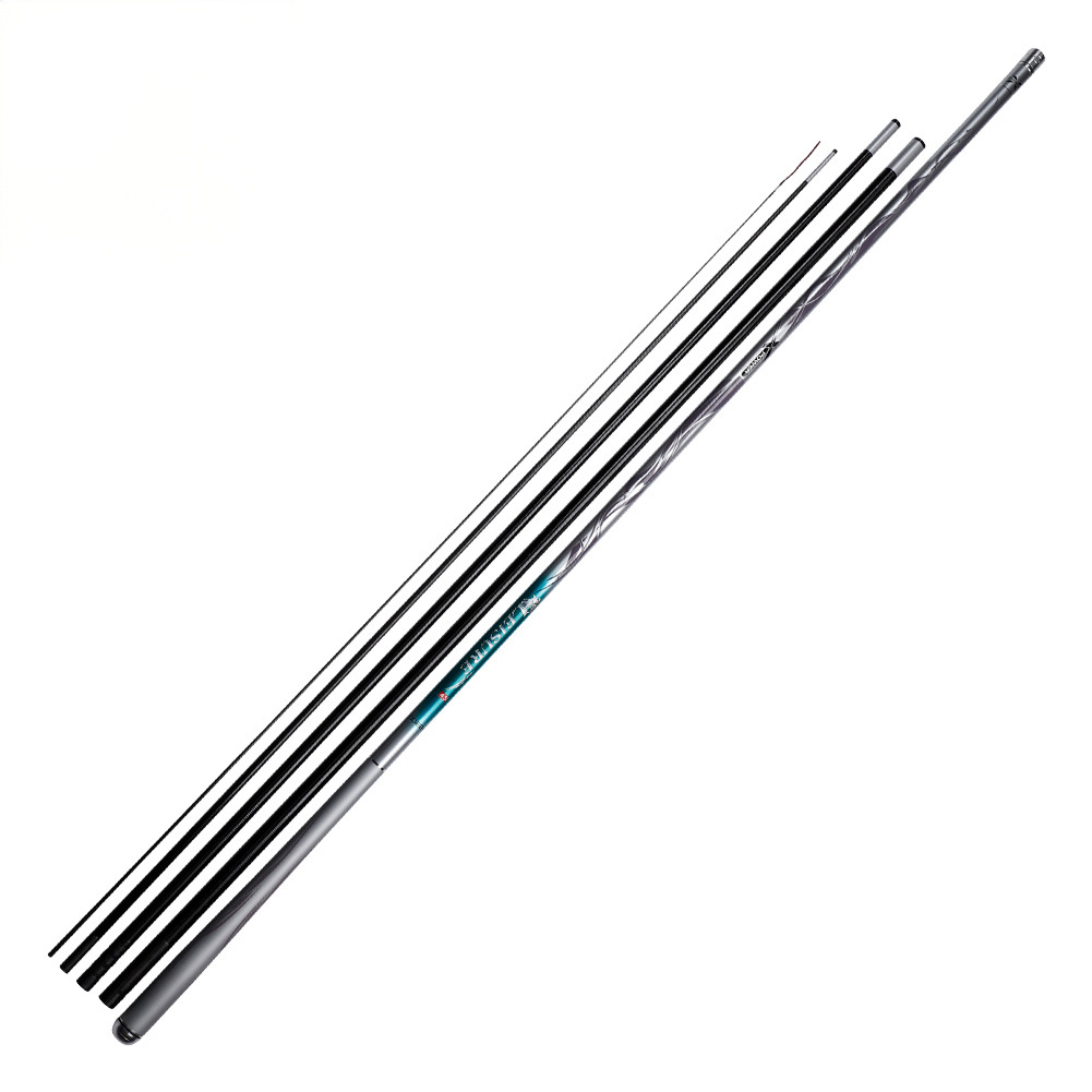 Carbon Fishing Rod for Carp-Hard Action 3.6m/4.5m/5.4m/6.3m Sizes Multi-Section Hand Rod Wholesale · Original source photograph · specifications to confirm