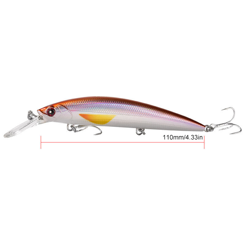 For Nobi Luya Sea Bass Sea Fishing Mino Bait ABS Hard Bait 110mm 36g False Bait Fishing Gear Wholesale · Original source photograph · specifications to confirm