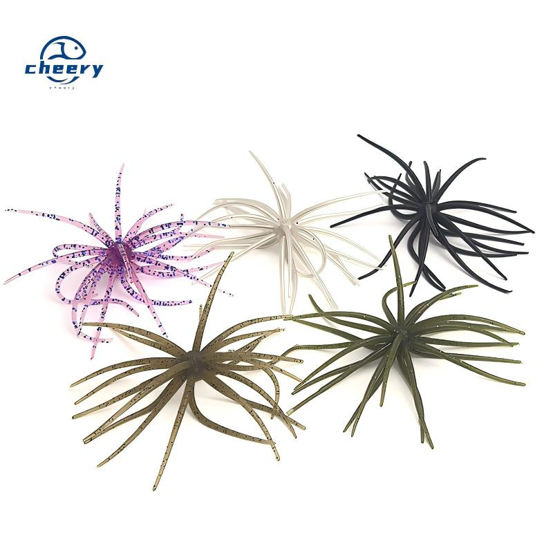 CHEERY 25mm Floating Bionic Sea Urchin Ball Soft Lure, Rig Bait for Farmed Pond & Wild Fishing Target Bass Mandarin Fish · Original source photograph · specifications to confirm