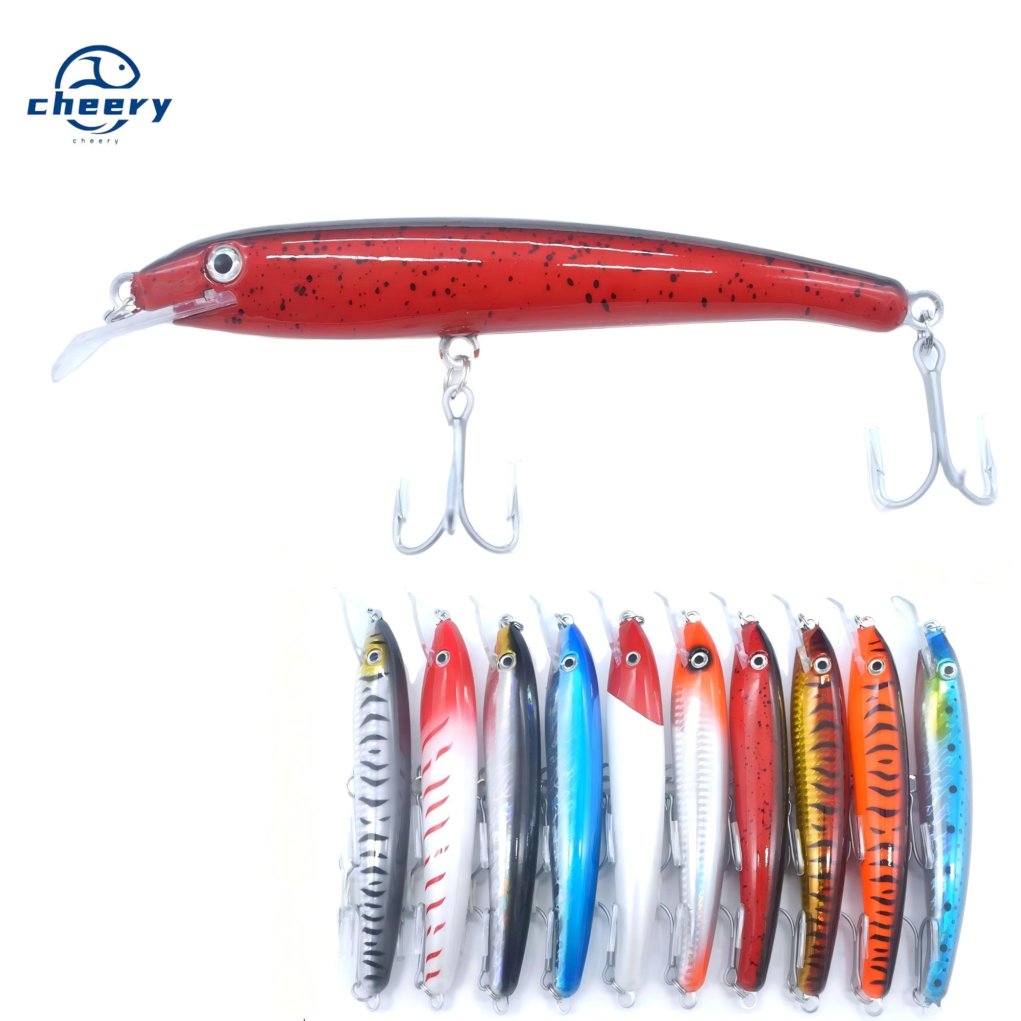 CHEERY FE160 30g Saltwater Casting and Trolling Down to 2 Meters Plus at 5-9 Knots · Original source photograph · specifications to confirm