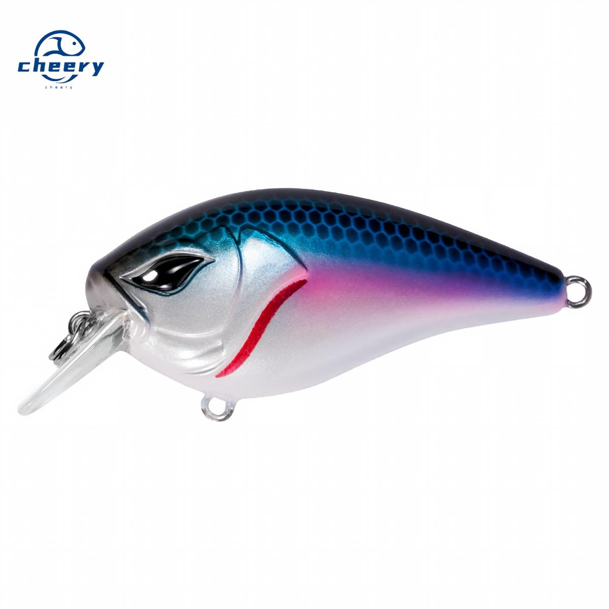 CHEERY Bass Crankbait Trout Magnet Square Bait Lures Middle Mid-Depth Bass Crankbait · Original source photograph · specifications to confirm