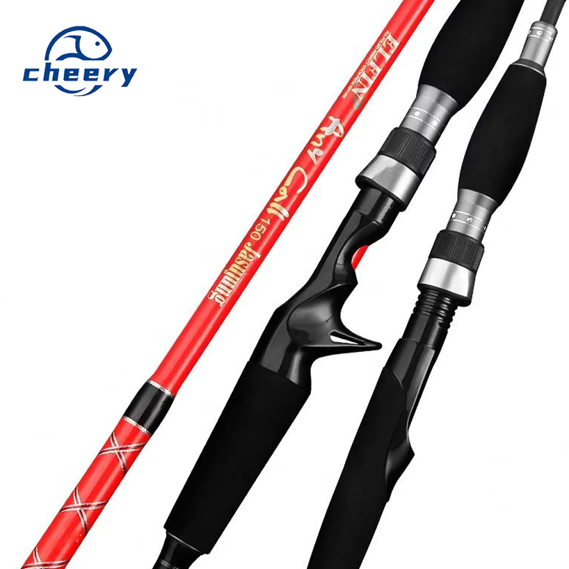 Casting Slow Pitch Jigging Rod Pesca Solid Fiber Fish Rod 1.9M Carbon Jigging Fishing Rod · Original source photograph · specifications to confirm