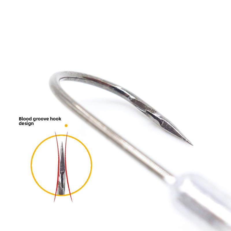 Lure Enhanced Lure Lead Barbed Hook T-Tail Soft Bait 50 Anti-Hanging Bottom Cranch Hook Perch Mandarin Fish · Original source photograph · specifications to confirm
