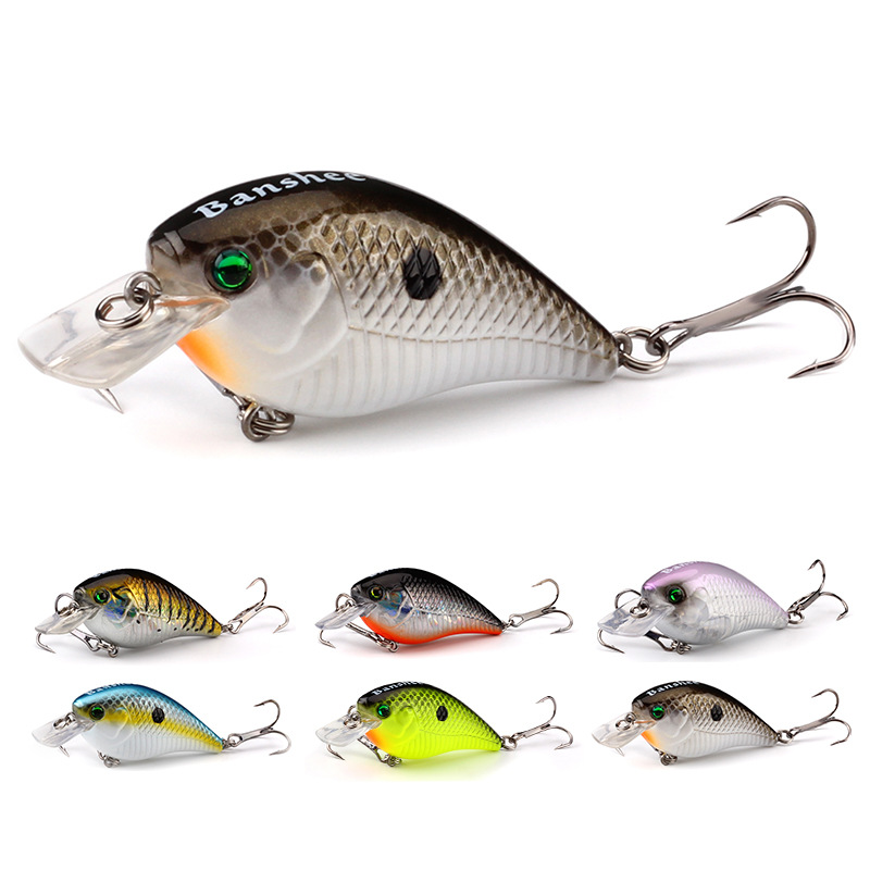 Outdoor Sports Fishing Tackle, Floating Crankbait Lure, Cross-border Minnow Hard Bait, 60mm/12g · Original source photograph · specifications to confirm