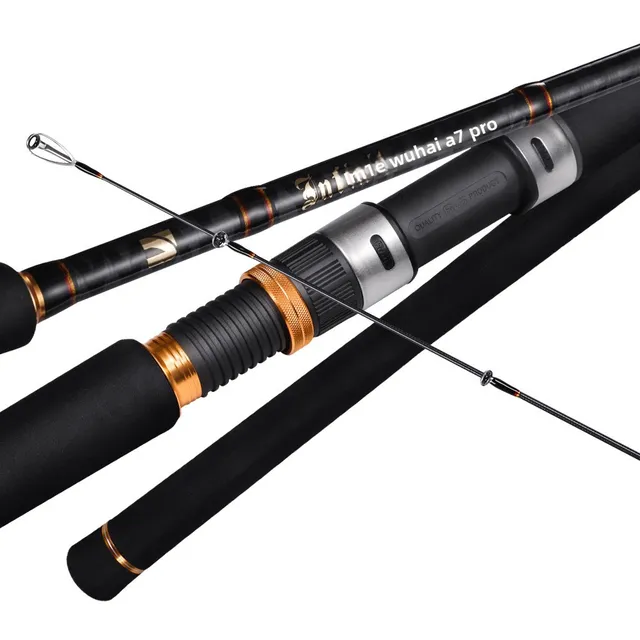 A7Pro Carbon Sea Fishing Boat Fishing Perch Rod Long Throw Hard Action Fishing Gear Wholesale