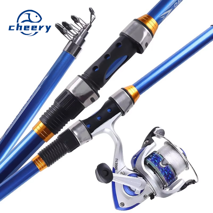 Carbon Sea Fishing Rod Set Super Hard Multi-Length Strong Full Set for Long-Distance Casting · Original source photograph · specifications to confirm