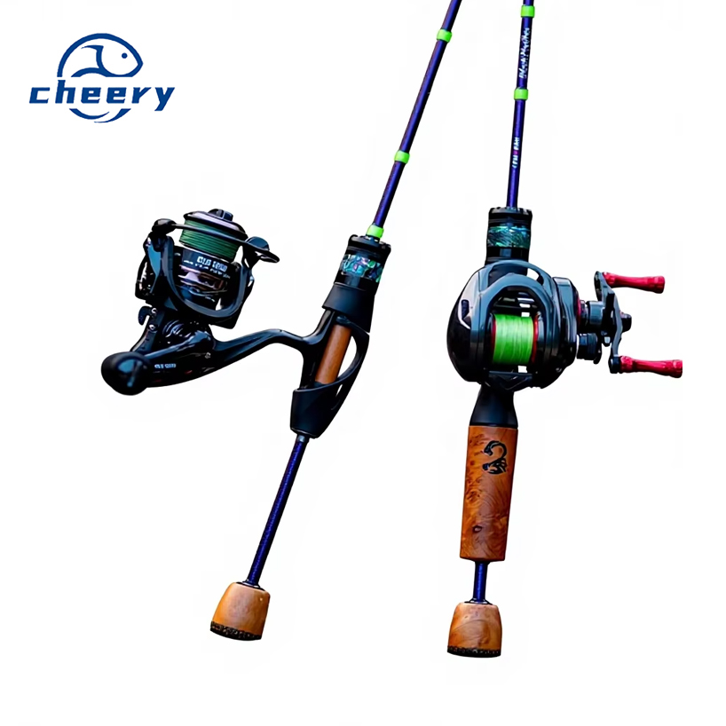 CHEERY BPUL Micro Horse Mouth Carbon Luya Single Straight & Gun Handle Fishing Rod 0.4kg Korea Guide Ring Specialized · Original source photograph · specifications to confirm