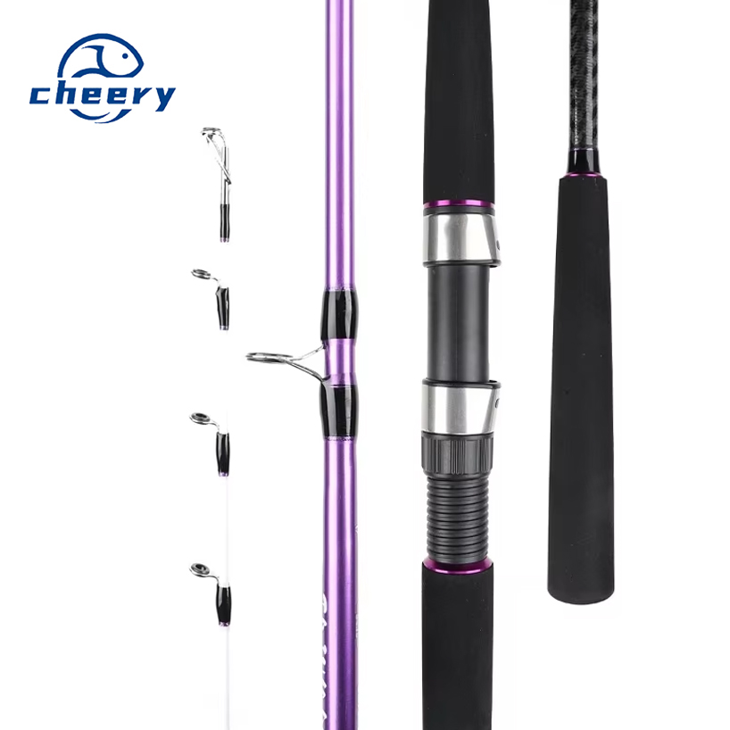 Boat Fishing Rod 1.8 Meters Solid Carbon Rod Straight Handle Slightly Super Hard Lightweight for Marine Boat Sea Fishing Rod · Original source photograph · specifications to confirm