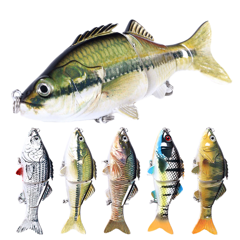 10cm Multi-jointed Fish Lure Bionic Hard Bait Cross-border Boxed Fishing Tackle Wholesale · Original source photograph · specifications to confirm