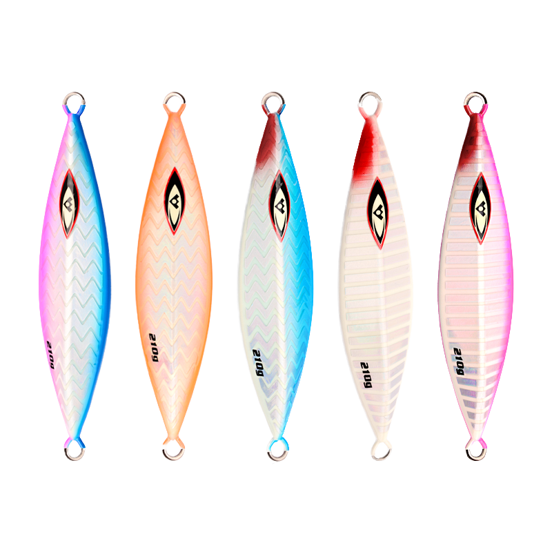 Funadaiko Custom 260g Lead Glow Jig Lures for Bass & Marlin Ocean Boat Fishing Artificial Hard Bait for Saltwater Fish · Original source photograph · specifications to confirm