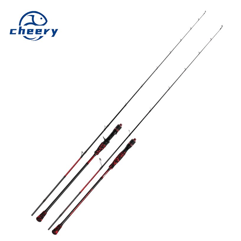 Cheery New Solid Slow Roll Carbon Luya Rod Offshore Sea Fishing Boat Fishing Rod 2-Piece Slow Jigging · Original source photograph · specifications to confirm