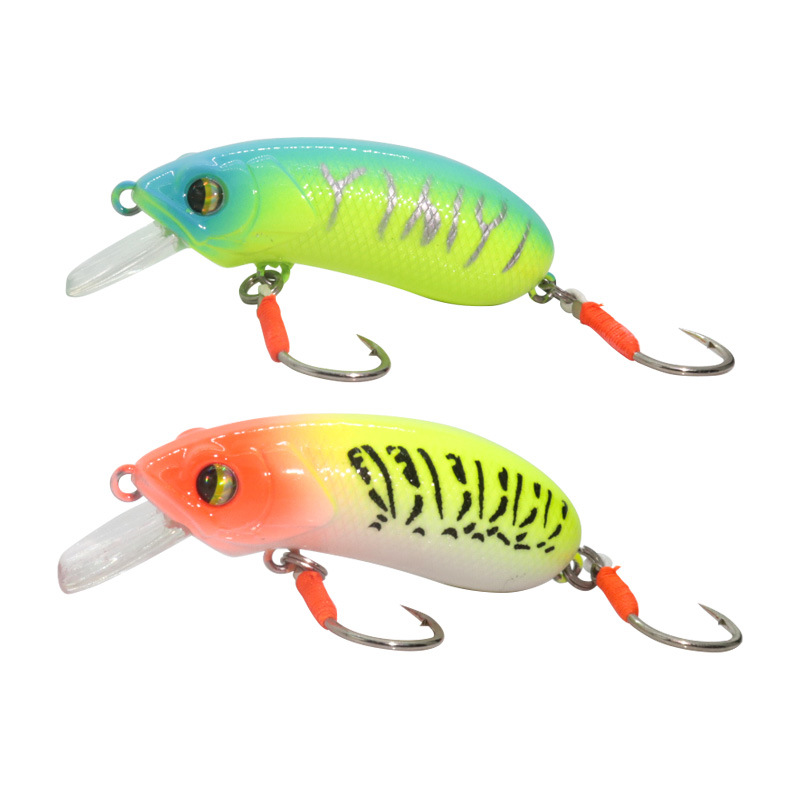 Espressif CC60 CC50 Rocker Fat Man Single-Hook Version ABS Lure Minnow Freshwater Stream Fishing Freshwater Fish Bait Wholesale · Original source photograph · specifications to confirm