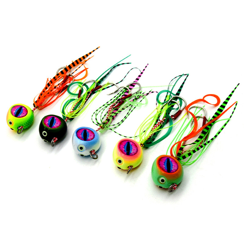 New Arrival High Quality 40g-200g Metal Slow Jig Head With Luminous Glow Lead Jigging Lure · Original source photograph · specifications to confirm